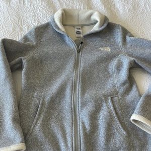 North Face Grey Fleece